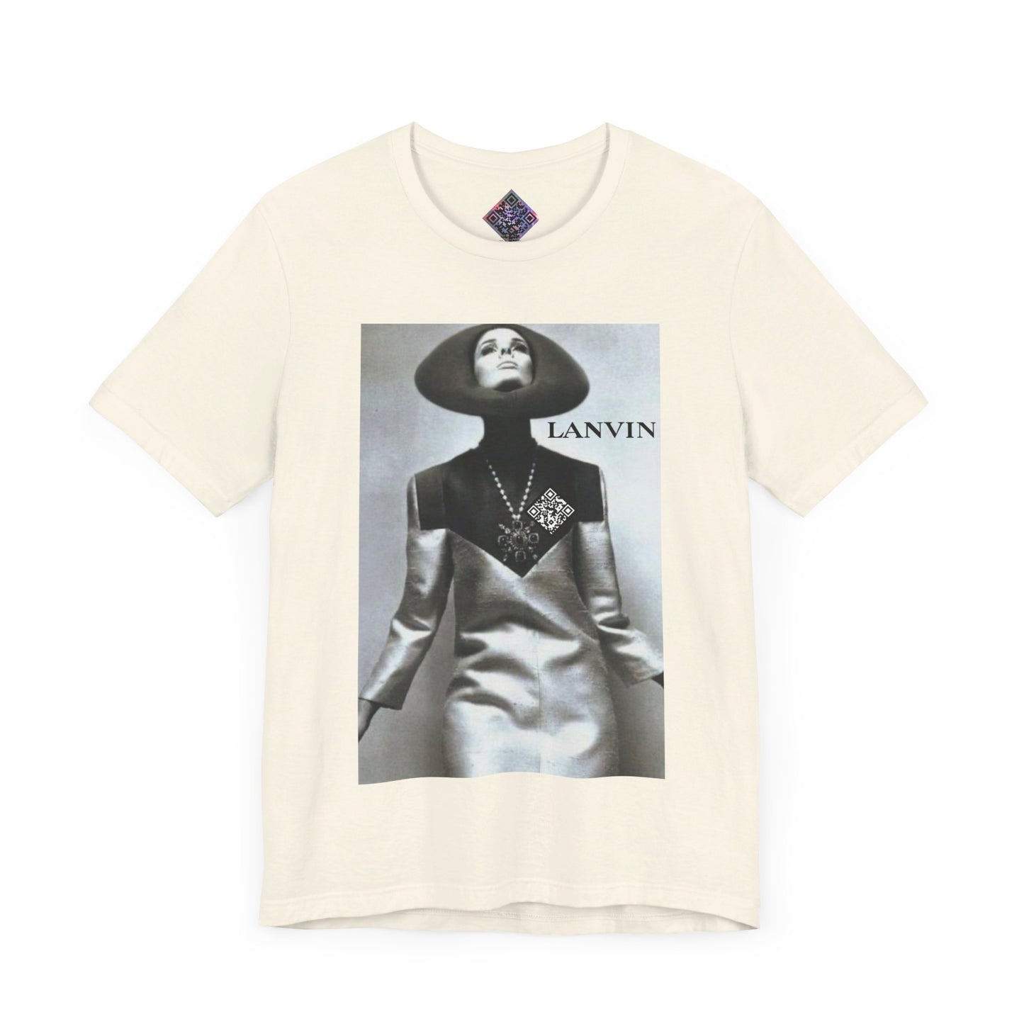 Lanvin 1960 Space Age Fashion Tribute Digital Unisex Short Sleeve Tee