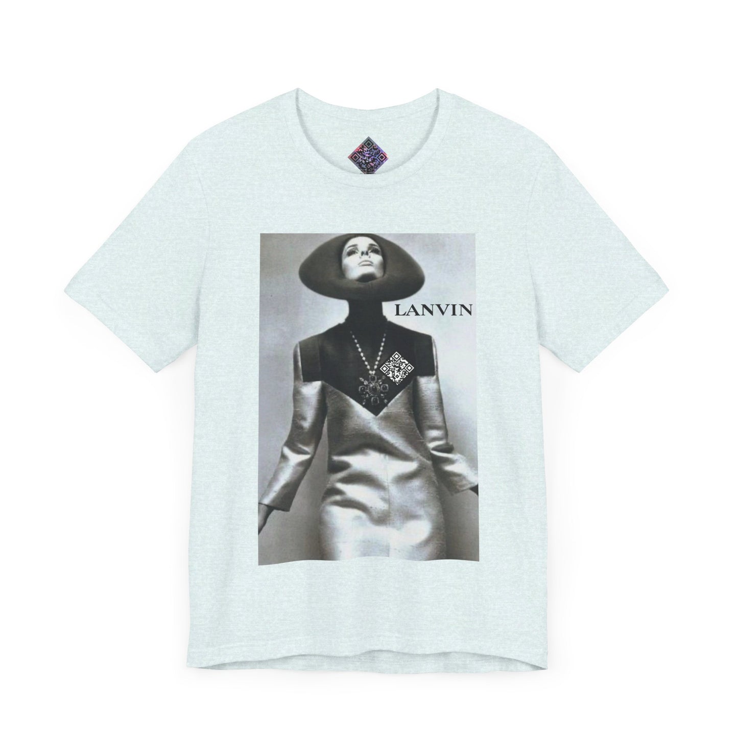 Lanvin 1960 Space Age Fashion Tribute Digital Unisex Short Sleeve Tee