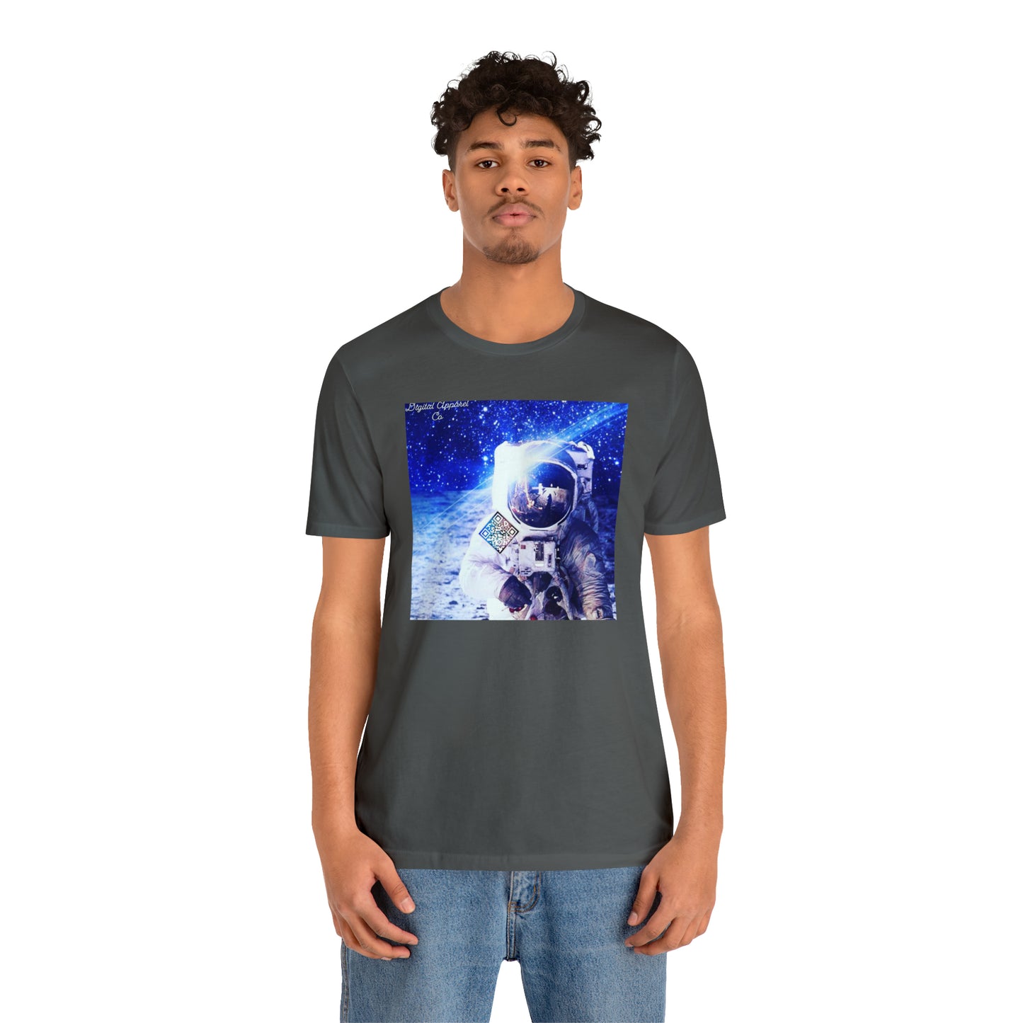 A.I. “MultiVerse Explorer” Digital Unisex Jersey Short Sleeve Tee