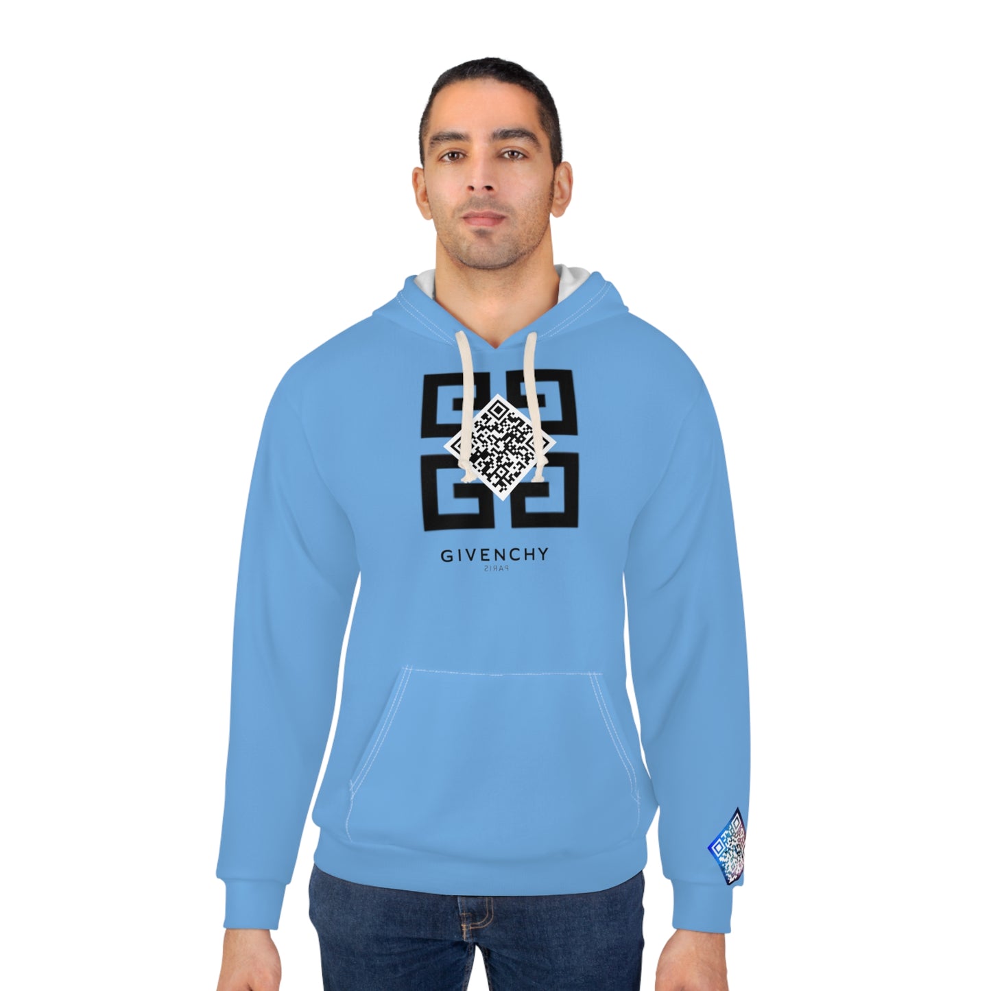 Givenchy Digital Tribute Unisex Pullover Hoodie (AOP)