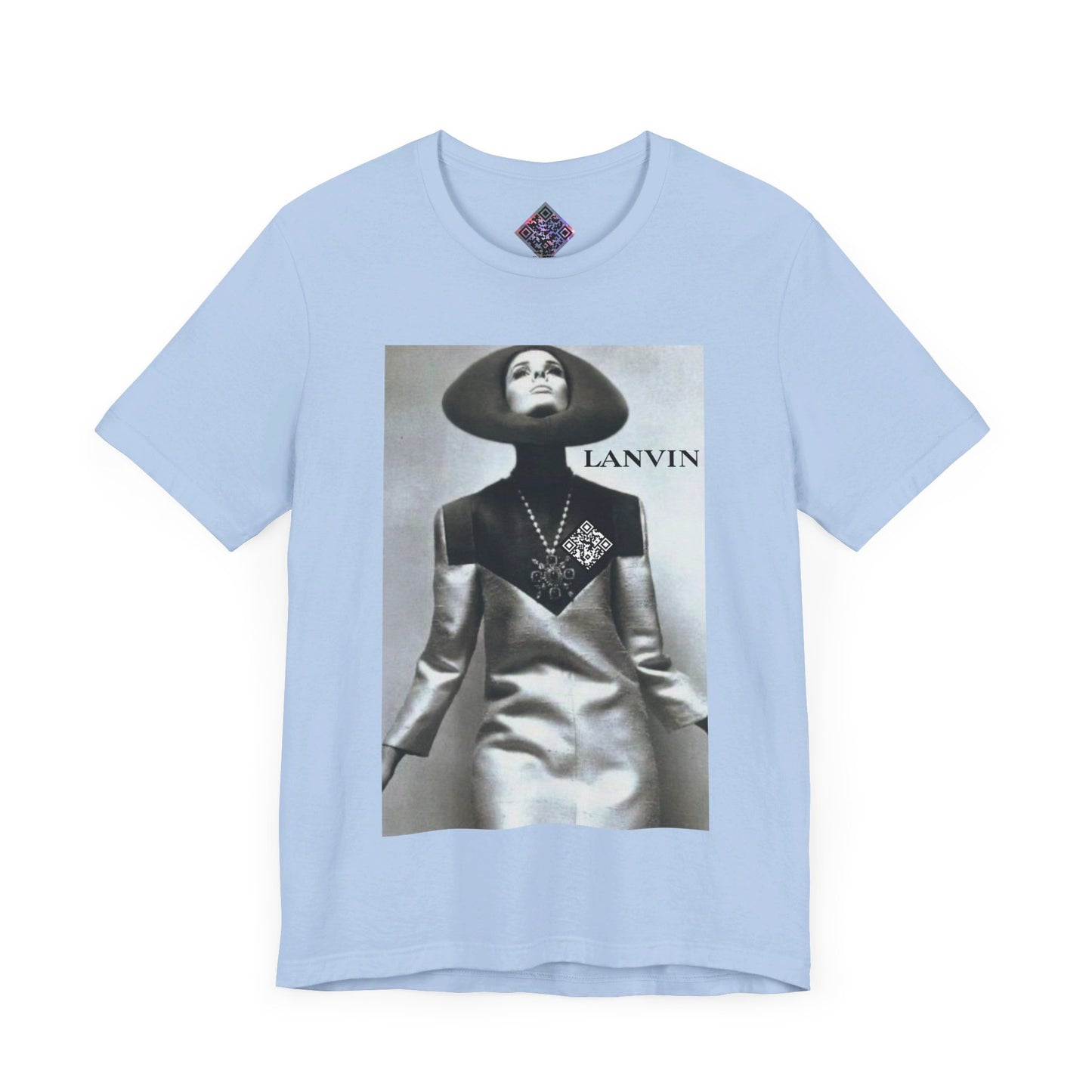 Lanvin 1960 Space Age Fashion Tribute Digital Unisex Short Sleeve Tee