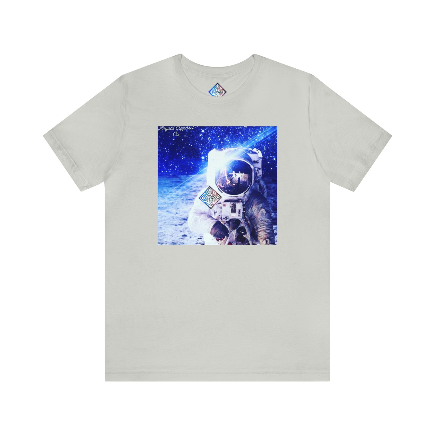 A.I. “MultiVerse Explorer” Digital Unisex Jersey Short Sleeve Tee