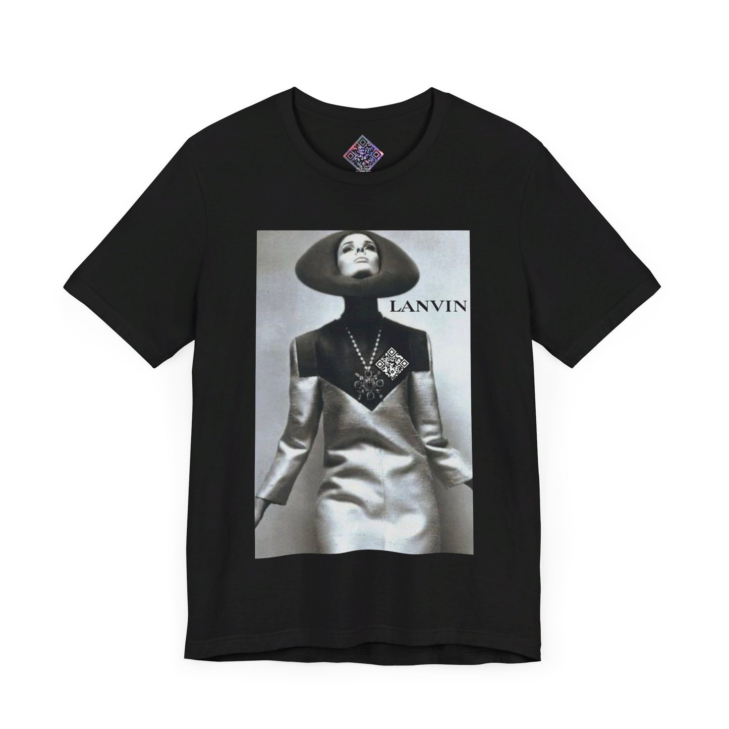 Lanvin 1960 Space Age Fashion Tribute Digital Unisex Short Sleeve Tee