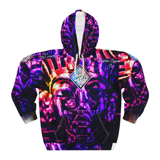 Kings Dimension Digital Unisex Pullover Hoodie (AOP)