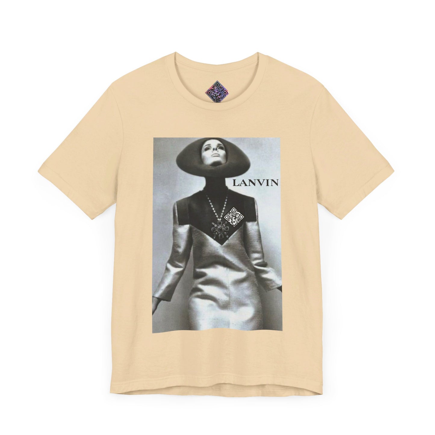 Lanvin 1960 Space Age Fashion Tribute Digital Unisex Short Sleeve Tee