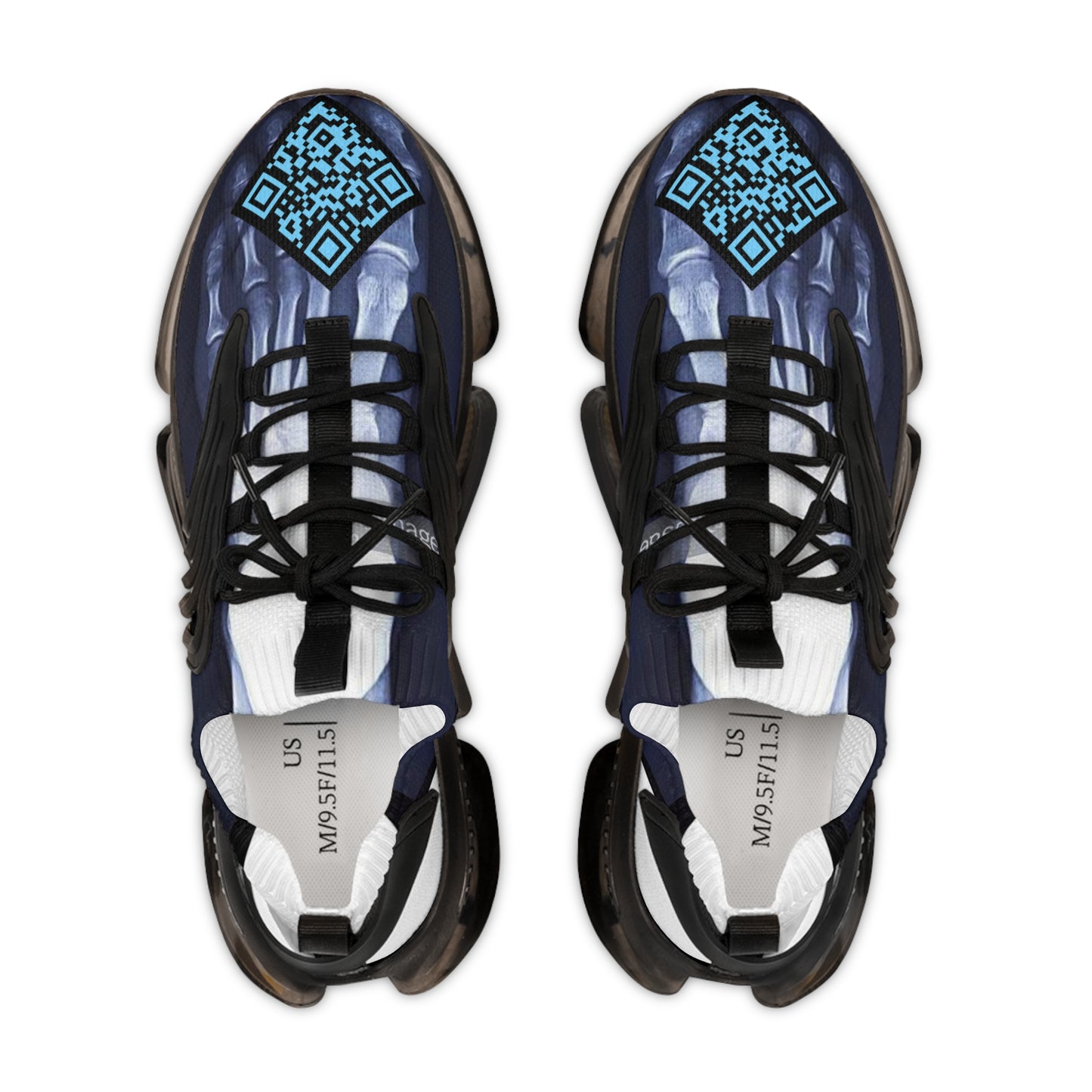 A.I X-Ray D-1 Digital Men's Mesh Sneakers