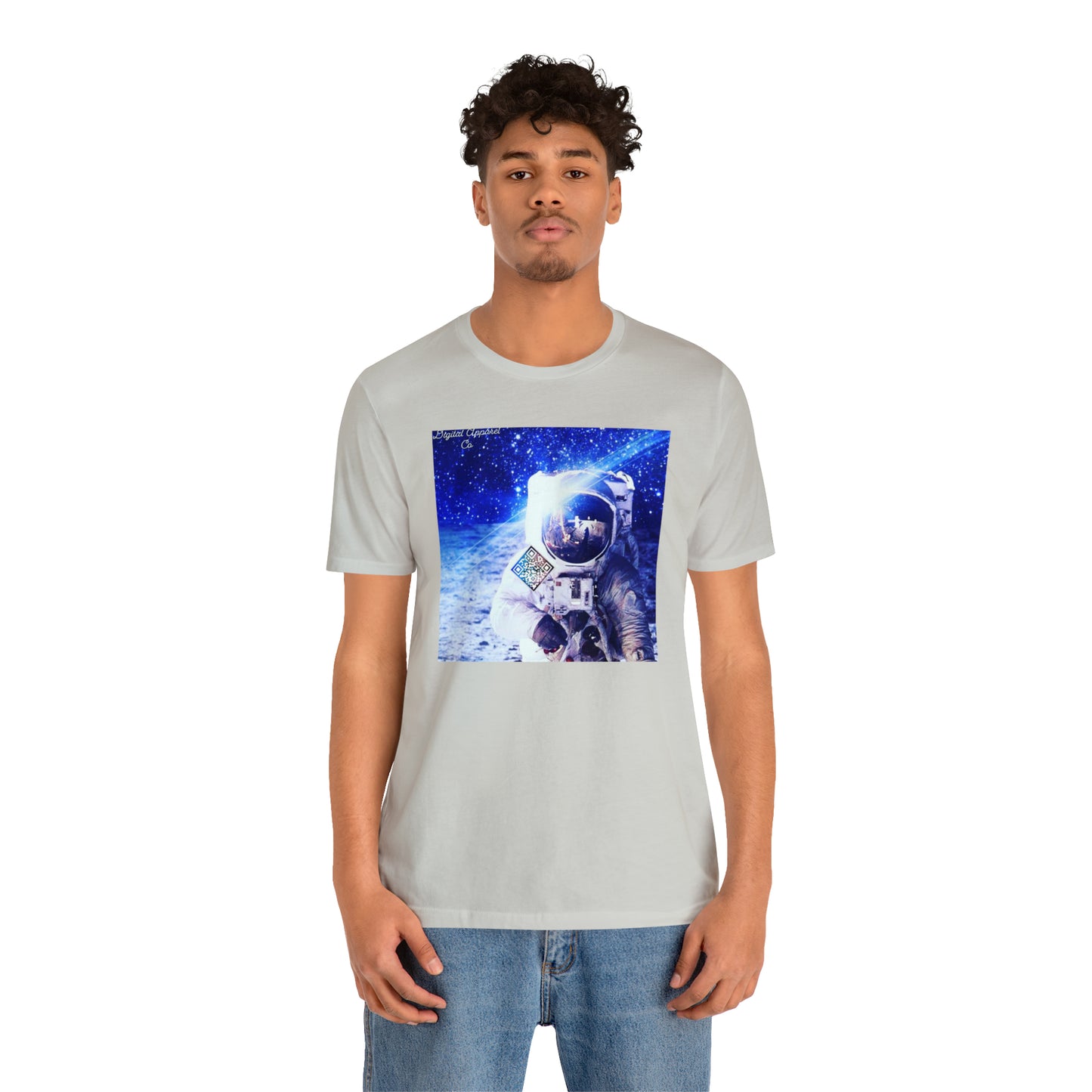 A.I. “MultiVerse Explorer” Digital Unisex Jersey Short Sleeve Tee