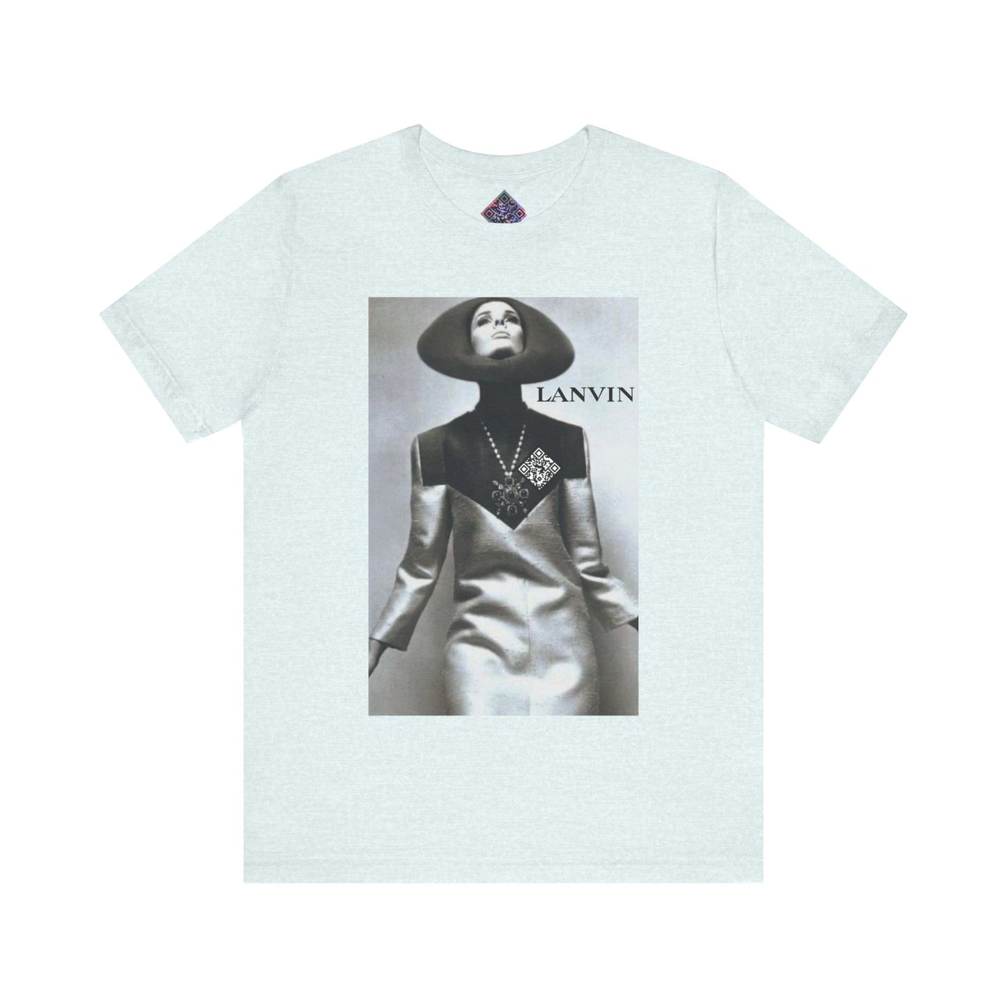 Lanvin 1960 Space Age Fashion Tribute Digital Unisex Short Sleeve Tee