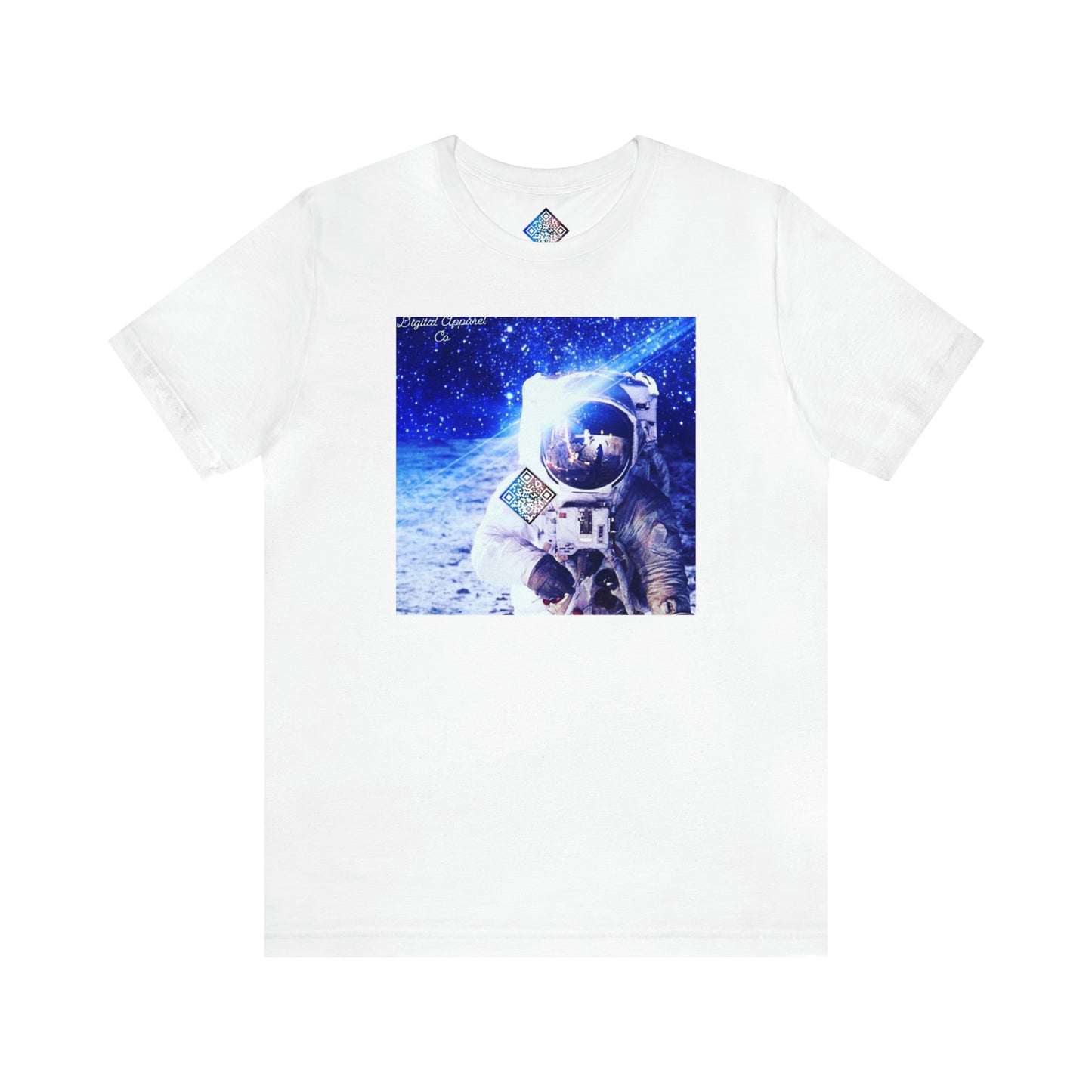 A.I. “MultiVerse Explorer” Digital Unisex Jersey Short Sleeve Tee