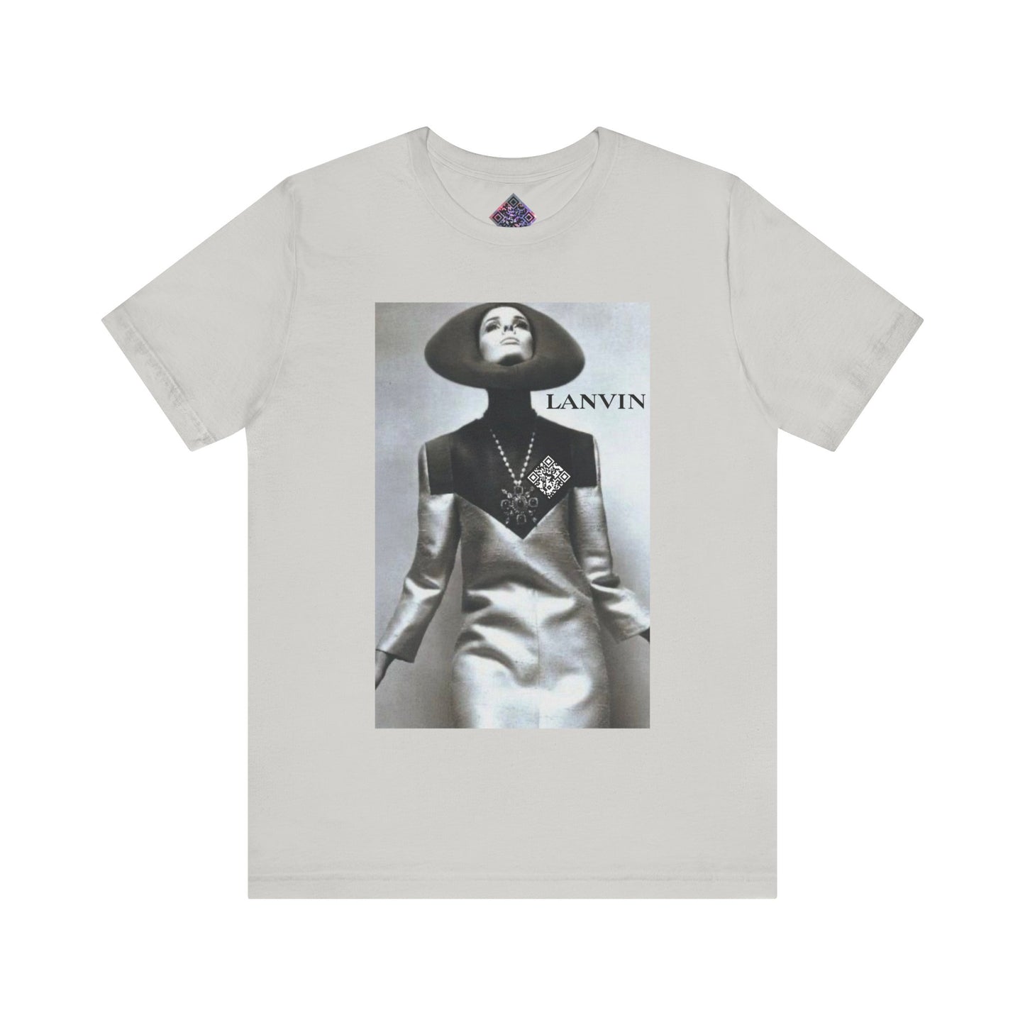 Lanvin 1960 Space Age Fashion Tribute Digital Unisex Short Sleeve Tee