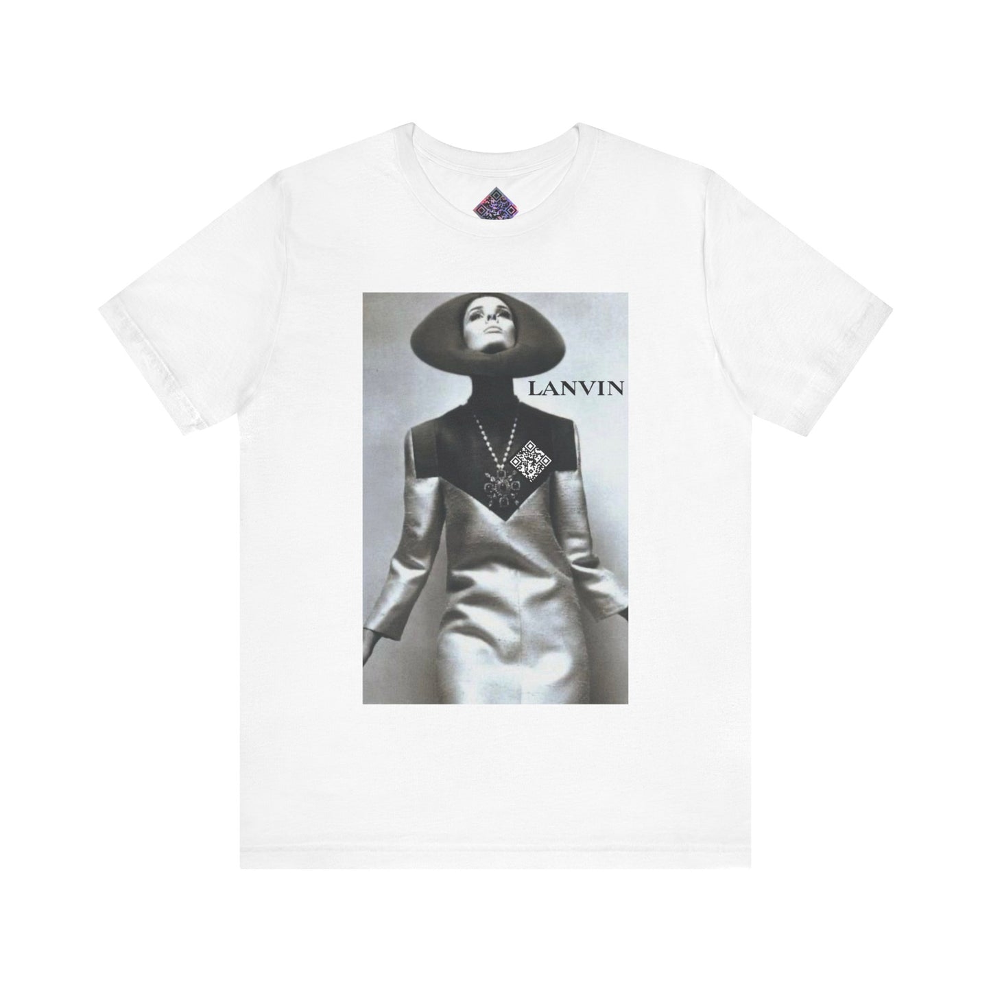 Lanvin 1960 Space Age Fashion Tribute Digital Unisex Short Sleeve Tee