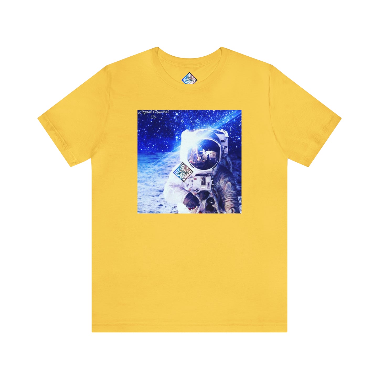 A.I. “MultiVerse Explorer” Digital Unisex Jersey Short Sleeve Tee