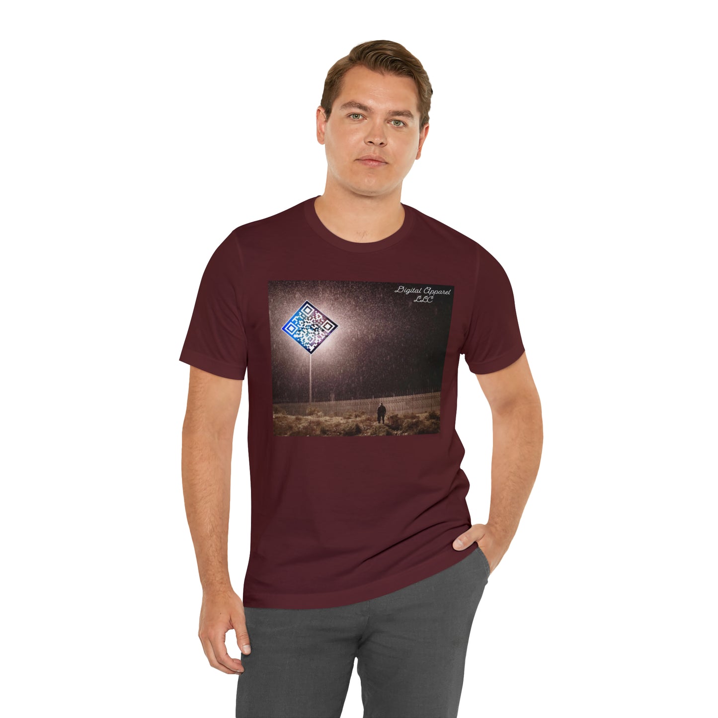 “Incredibili Digital Ostensionem” A.I. Digital Unisex Jersey Short Sleeve Tee