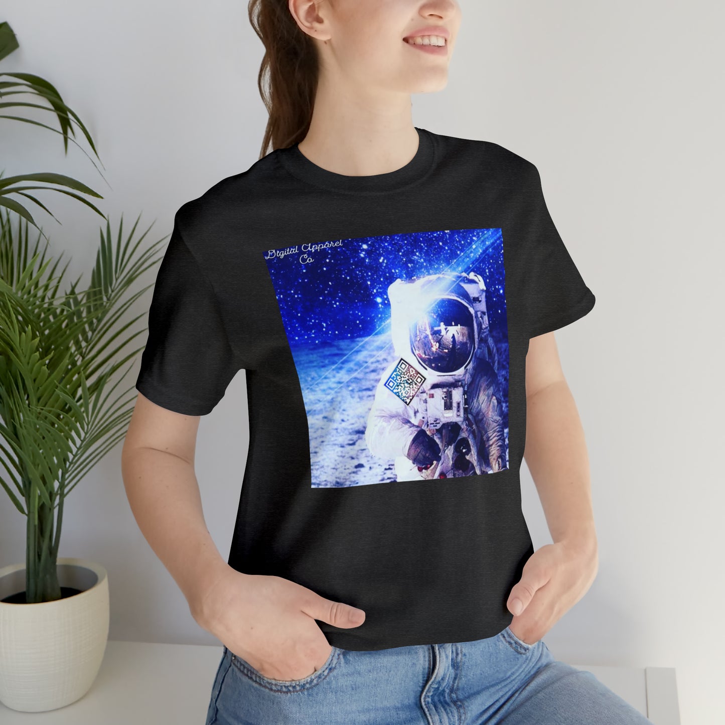 A.I. “MultiVerse Explorer” Digital Unisex Jersey Short Sleeve Tee