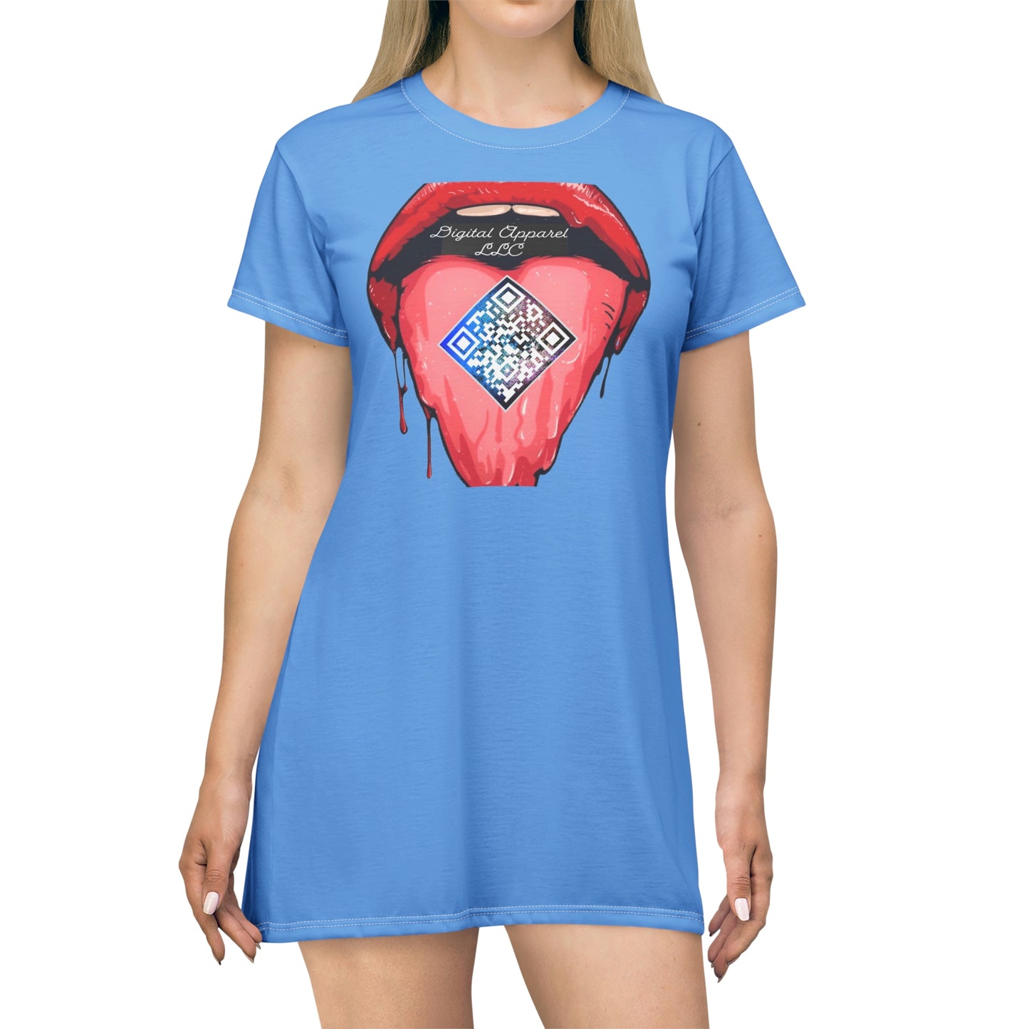 Digital T-Shirt Dress (AOP)