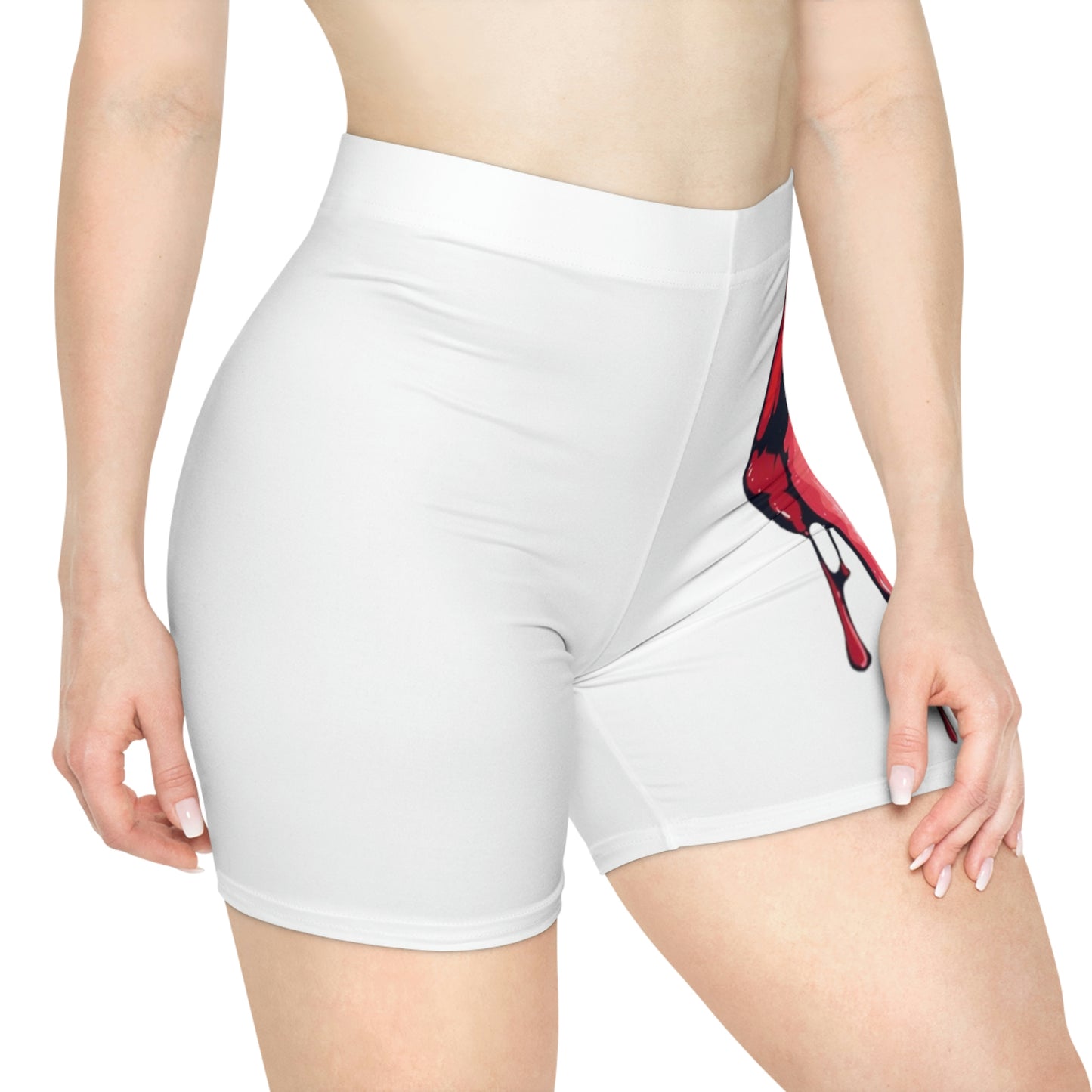 AI Digital Women's Biker Shorts (AOP)